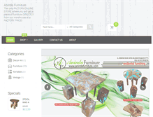 Tablet Screenshot of anindafurniture.com